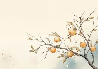 Tree with Golden Fruit