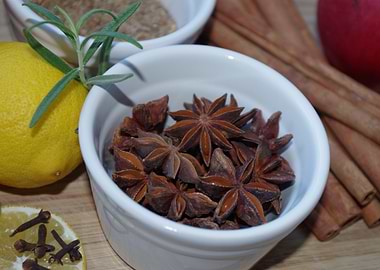 Spices and Fruits Still Life