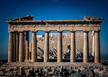 The Parthenon in Athens, Greece