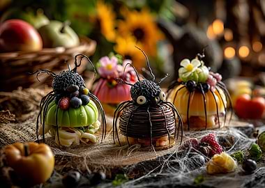 Halloween Spider Dessert Treats