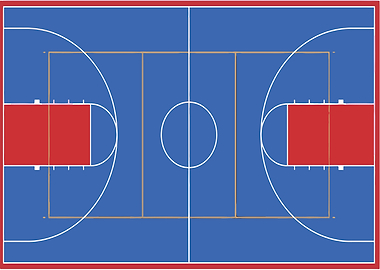 Basketball Court Diagram