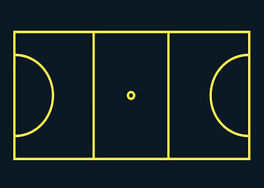 Netball Court Diagram