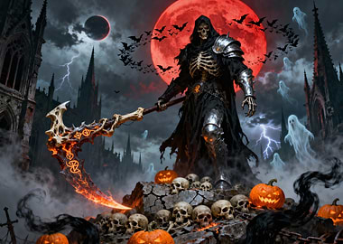 Grim Reaper Halloween Fantasy