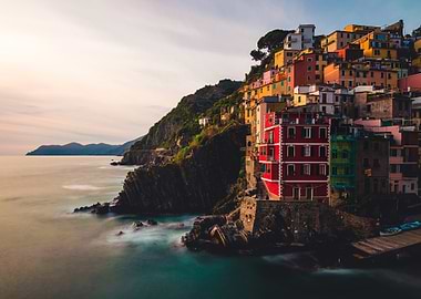 riomaggiore village in italy
