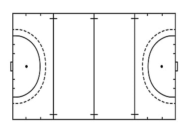 Field Hockey Field Diagram