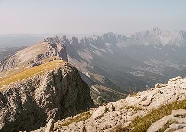 Mountain Ridge Landscape