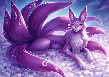 Nine-tailed Fox Animal