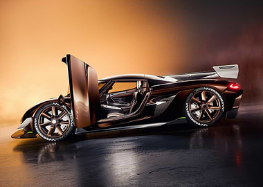 Koenigsegg Jesko Brown Sports Car