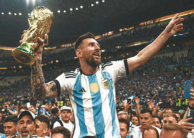 Lionel Messi World Cup Victory Argentina