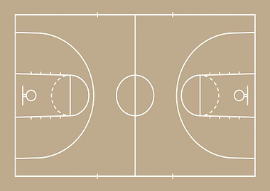 Basketball Court Diagram