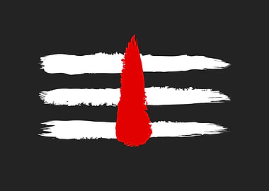 Tripundra Tilaka Symbol