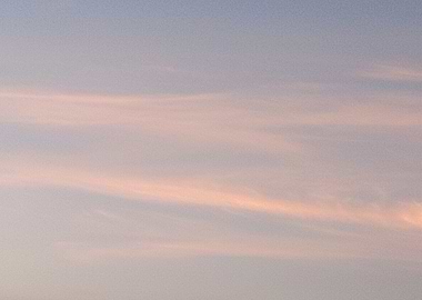 Pastel Sky with Clouds