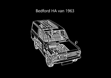 Bedford HA van 1963