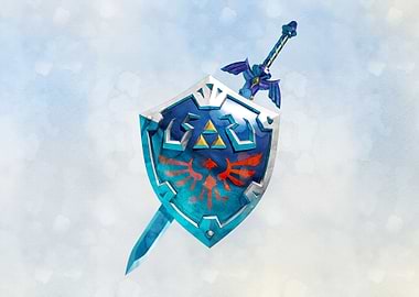 Legend of Zelda Shield and Sword