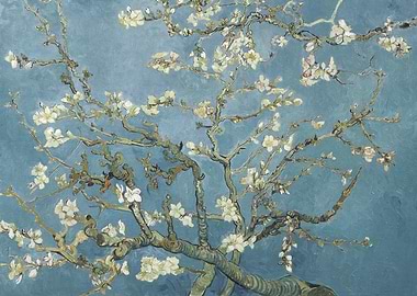 Almond Blossoms by Vincent van Gogh