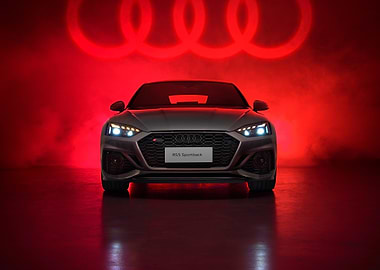 audi rs5 sportback front view