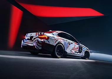 BMW M2 G87 Race Car Livery