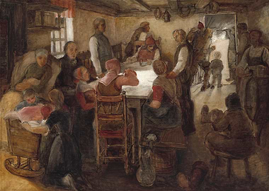 Gathering of People in a Room