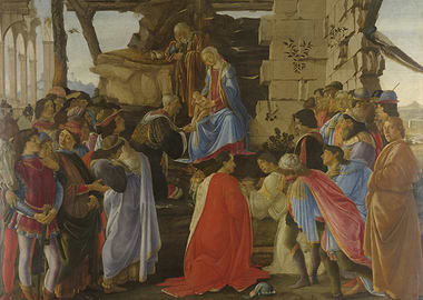 Adoration of the Magi Painting