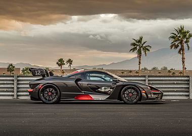 McLaren Senna XP on Racetrack
