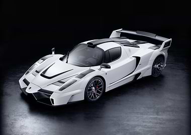 White Mansory Stallone Ferrari Enzo