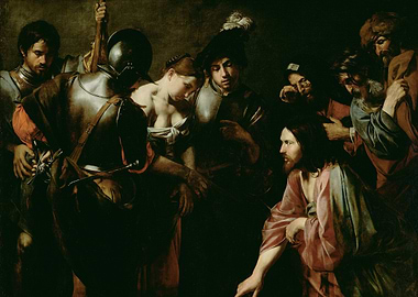 Christ Mocked by Soldiers, painting