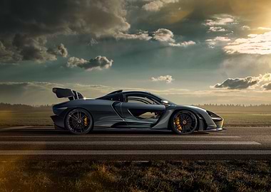 McLaren Senna on the Runway