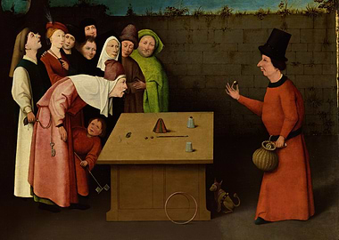 The Conjurer by Hieronymus Bosch