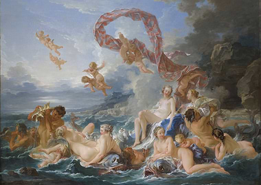 The Triumph of Venus Painting