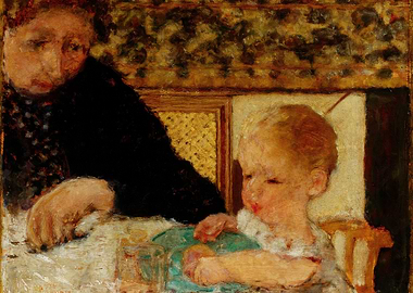 Mother and Child Painting