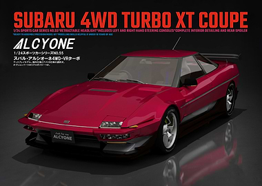 Subaru 4WD Turbo XT Coupe Model