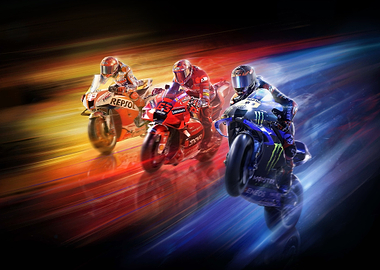 Motorcycle Racing Speed