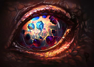 Dragon's Eye Close-Up