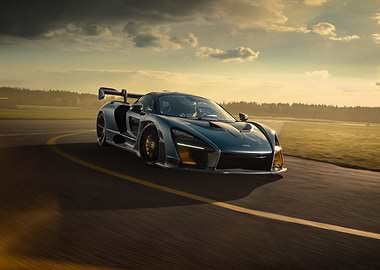 McLaren Senna on Track