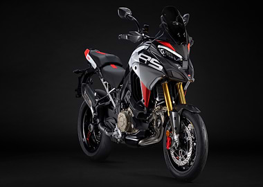 Ducati Multistrada RS Motorcycle Studio Shot