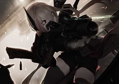 Girl with Heavy Weapon
