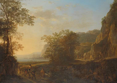 Landscape with Figures and Animals