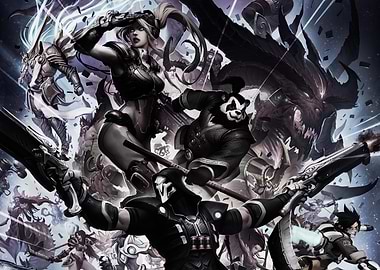 Epic Crossover Battle: Gaming Characters Unite