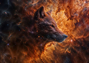 Cosmic Nebula Wolf