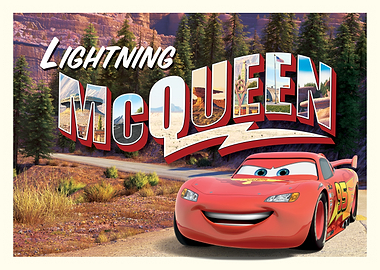 Lightning McQueen: Travel Postcard