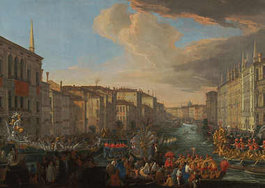 Venice Canal Scene Painting