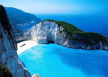 Navagio Beach, Zakynthos, Greece