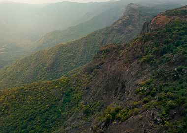 Mountain Range Landscape