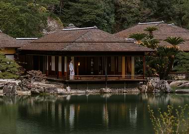 Japanese Garden Geisha