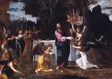 The Institution of the Eucharist Painting