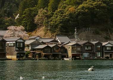 Ine Funaya Boathouses, Japan