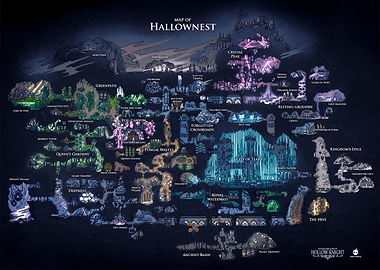 Hollow Knight Map