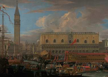Venice Canaletto Painting
