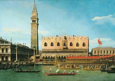 Venice Canaletto Painting