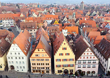 Rothenburg ob der Tauber cityscape